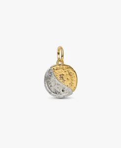 Charm Pandora ME medallón Sol y Luna Bicolor | 763977C01