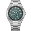 Citizen Mechanical Super Titanium Green Small Seconds 40,5 mm | NJ0180-80X