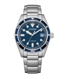 Citizen OF Collection Automático Azul Acero 38,5 mm | NJ0228-51L