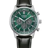 Citizen Of Collection Chrono Pilot Verde 42 mm | CA4720-01X