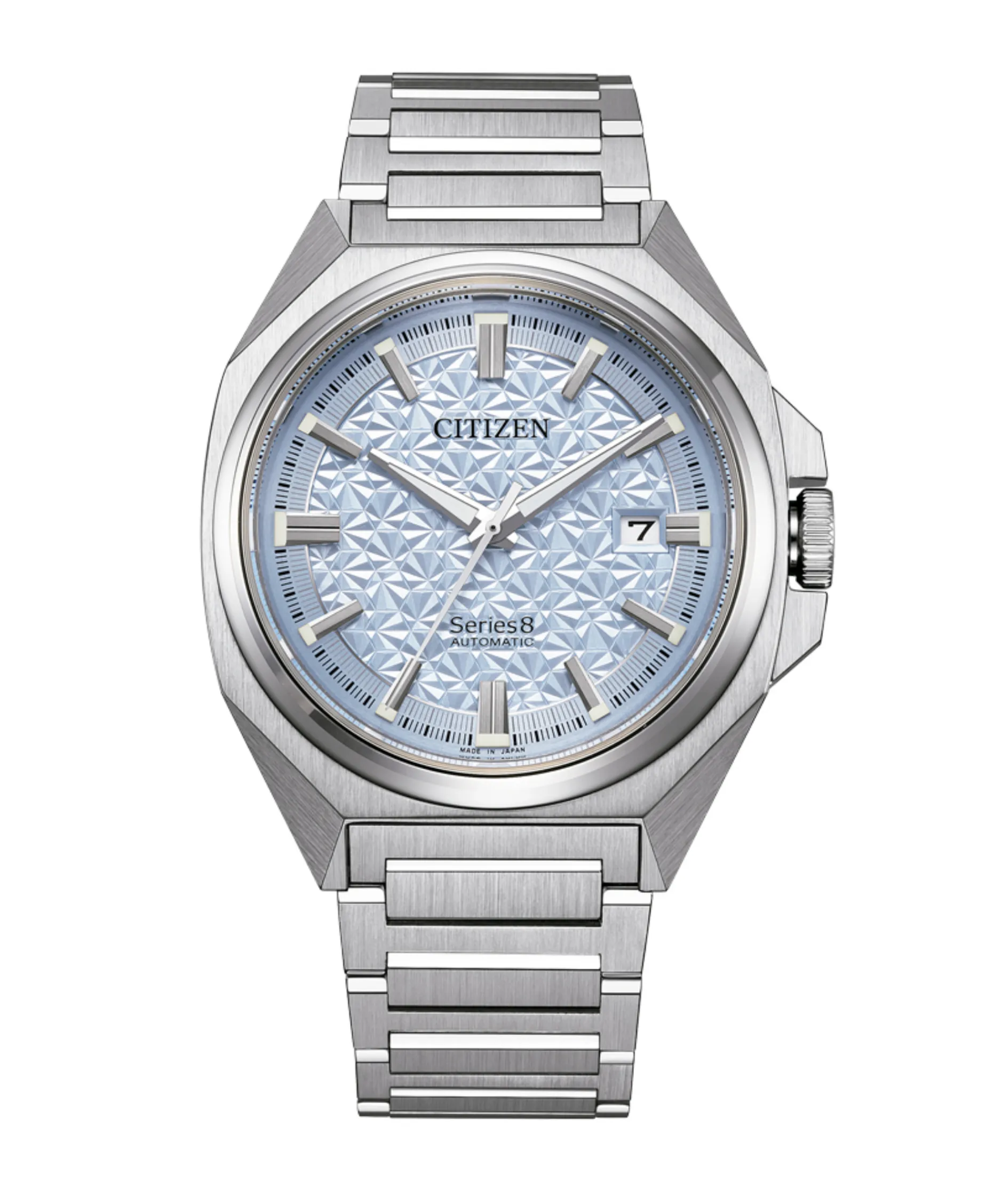 Citizen Series 8 azul checkerboard 42,6 mm | NB6051-59L
