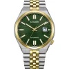Citizen Tsuyosa 60 Automático Verde Bicolor 40 mm | NK0024-54X
