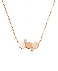 Colgante Bee de Chaumet Oro Rosa 18K y Diamantes | 085972