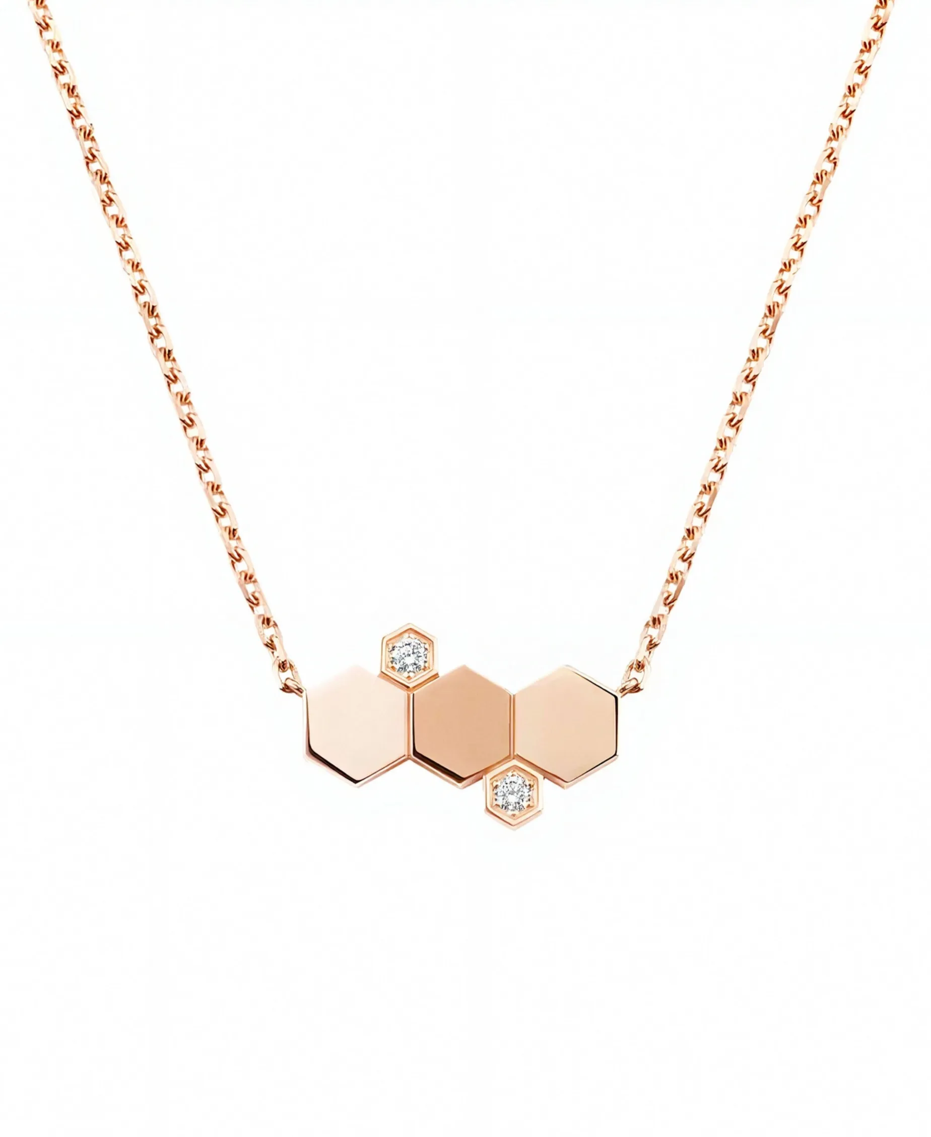 Colgante Bee de Chaumet Oro Rosa 18K y Diamantes | 085972