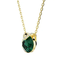 Colgante Bella V Swarovski Acabado Oro 18K Cristal Verde | 5735387