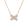 Colgante Chaumet Jeux de Liens Oro Rosa 18K Diamantes | 083221