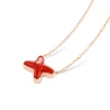 Colgante Chaumet Jeux de Liens Oro Rosa 18K y Cornalina | 085108