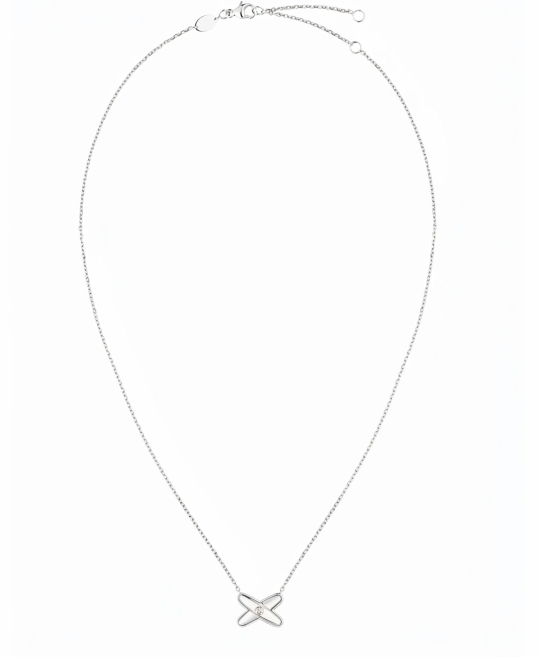 Colgante Chaumet Jeux de Liens Oro Blanco y Diamantes | 085860