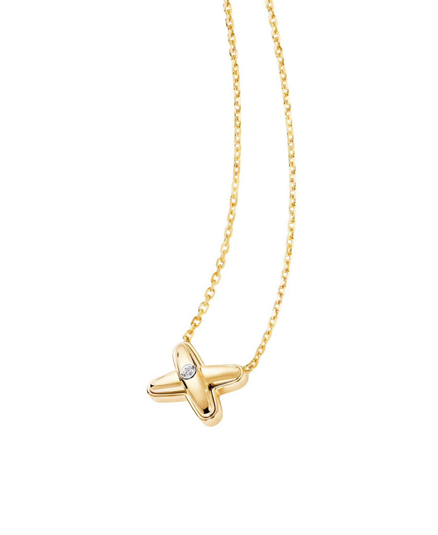 Colgante Chaumet Jeux de Liens Oro Amarillo y Diamantes | 086024