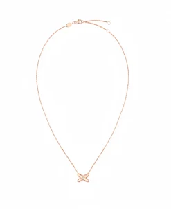 Colgante Chaumet Jeux de Liens Oro Rosa y Diamante | 085800