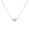 Colgante Chaumet Joséphine Aigrette Oro Blanco 18K Perla y Diamantes | 085788