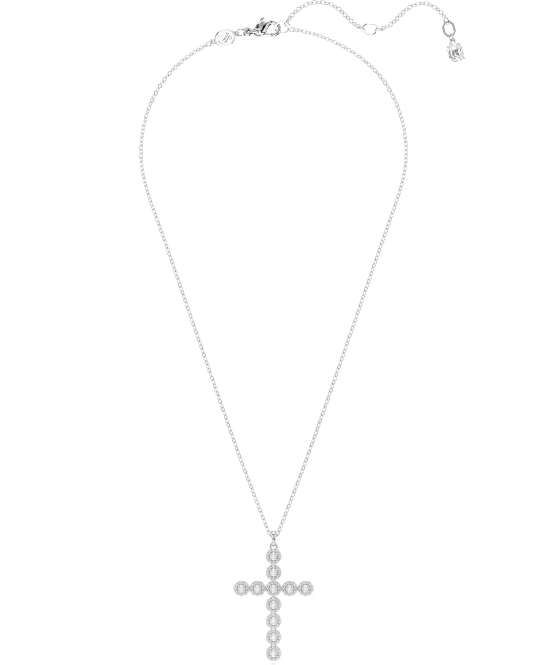 Colgante Cruz Swarovski Insigne Baño Rodio Circonitas | 5675573