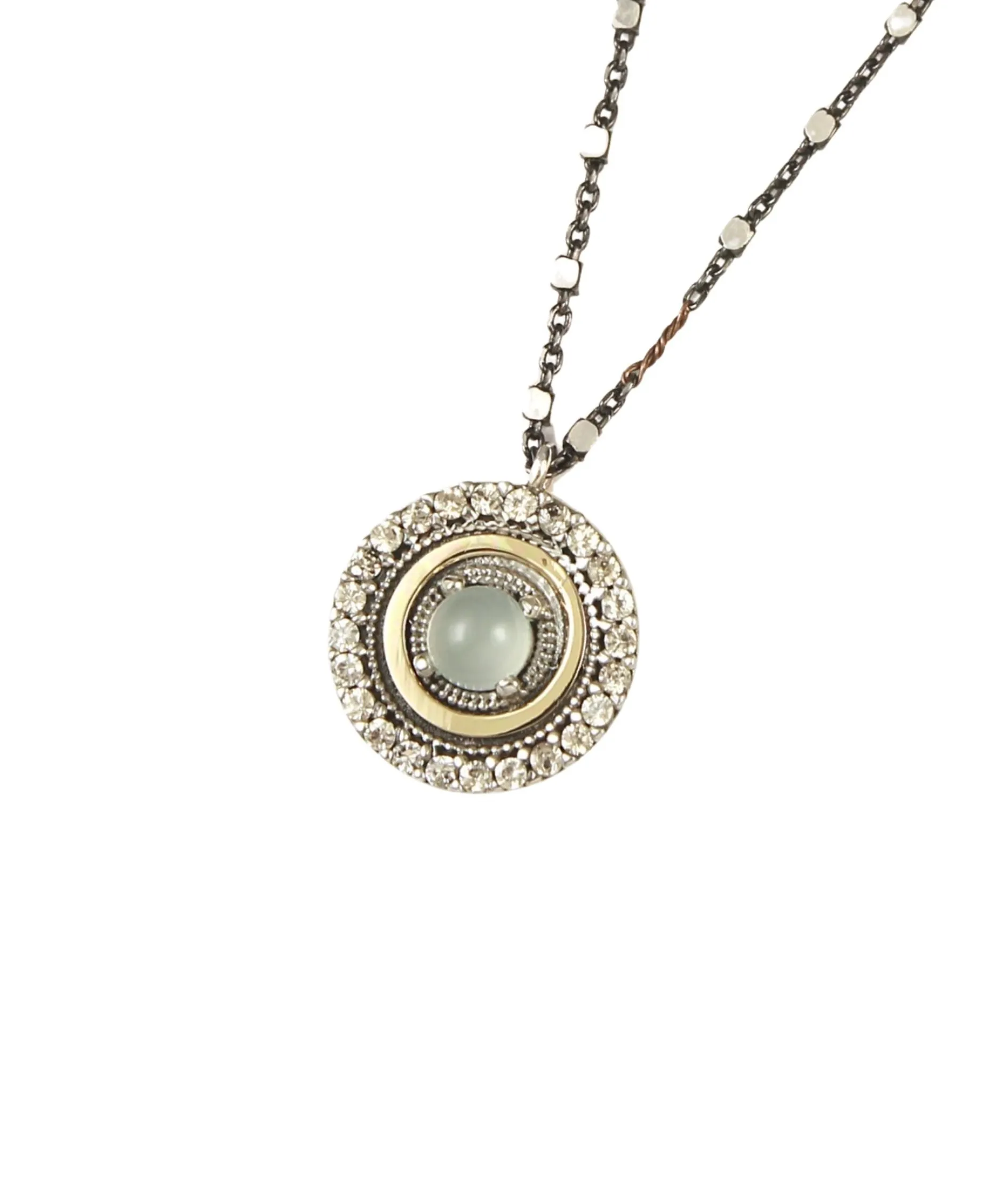 Colgante DELCERRO Plata Rola Champagne | 10204CA