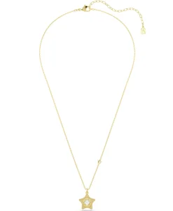 Colgante Estrella Swarovski Sublima Dorado Con Cristales y Circonita | 5755280