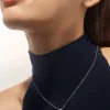 Colgante Joséphine Ronde d’Aigrettes Chaumet Oro Blanco 18K y Diamantes | 083851