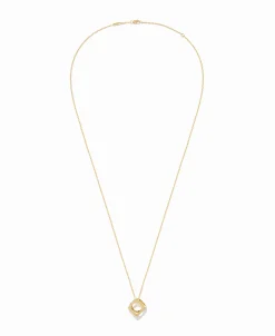 Colgante Le Pavé Dinh Van Modelo Mediano Oro Amarillo - 668201