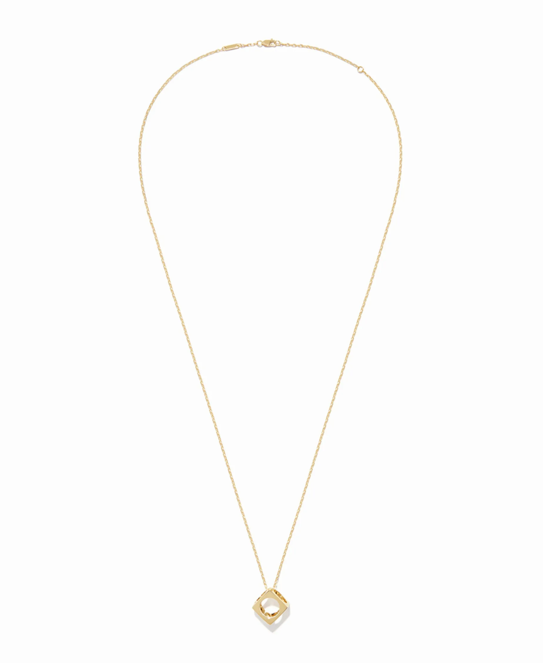Colgante Le Pavé Dinh Van Modelo Mediano Oro Amarillo - 668201