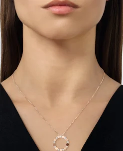 Colgante Mediano Bee de Chaumet Oro Rosa y Diamantes | 085731
