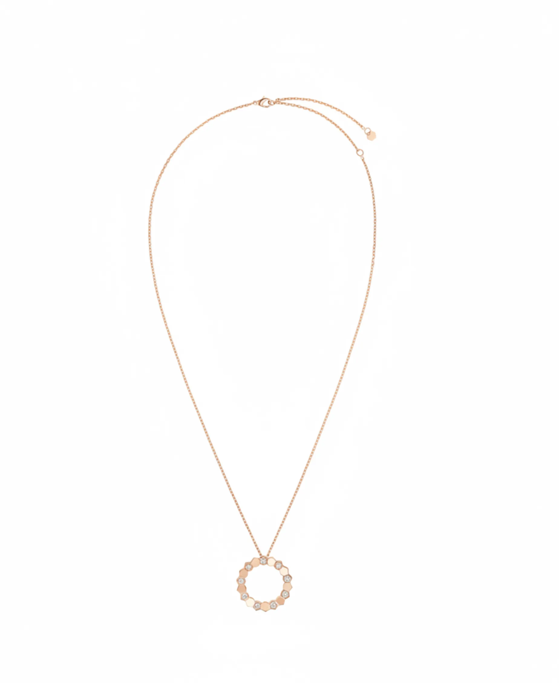 Colgante Mediano Bee de Chaumet Oro Rosa y Diamantes | 085731