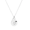 Colgante Menottes Dihn Van Oro Blanco y Diamante | 667112