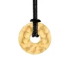 Colgante Pi Dinh Van Oro Amarillo 24K Cordón Negro | 739201