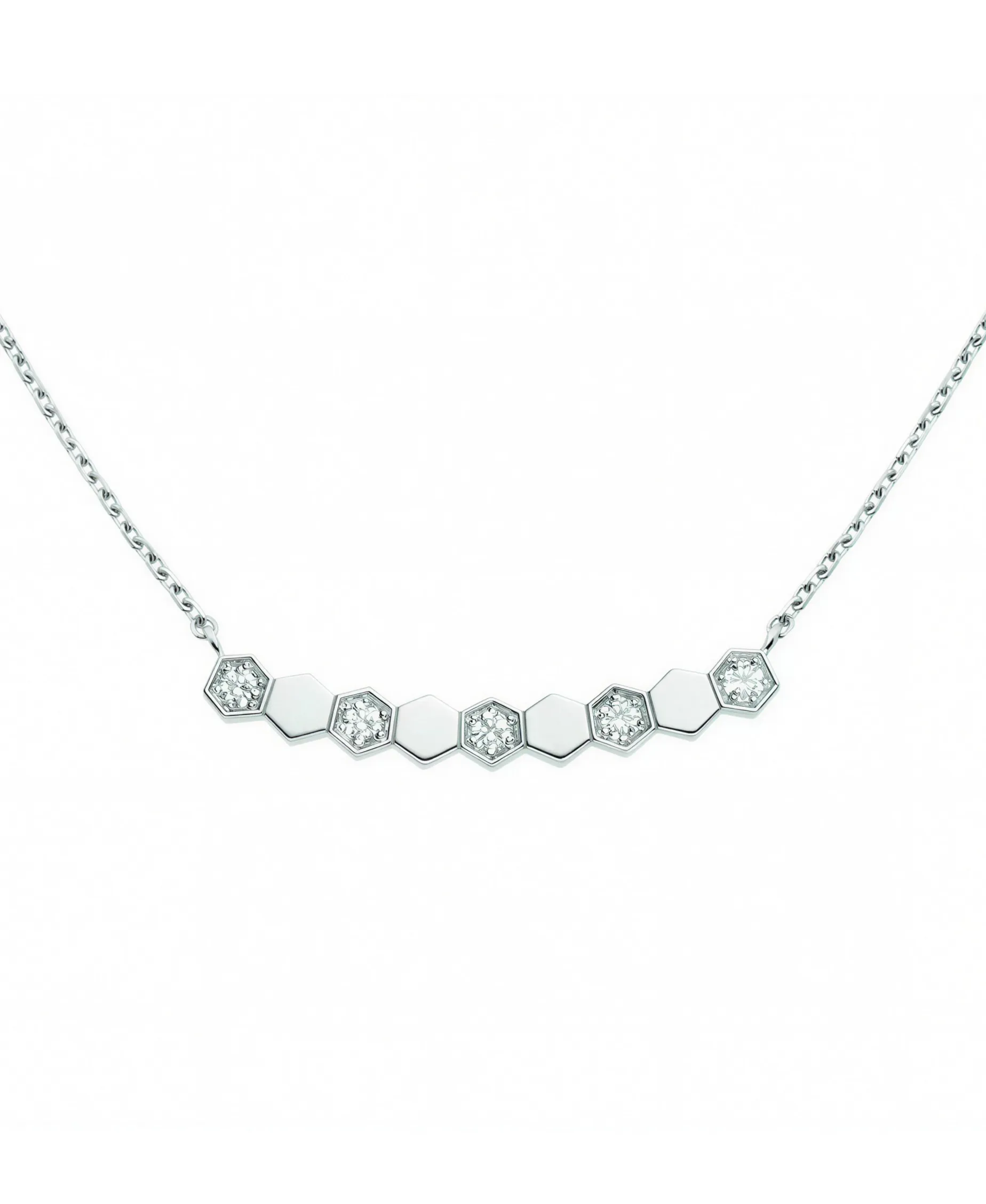 Collar Bee de Chaumet Oro Blanco 18K y Diamantes | 083982