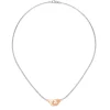Collar Bicolor Menottes Dinh Van R12 en Plata y Oro Rosa - 652505