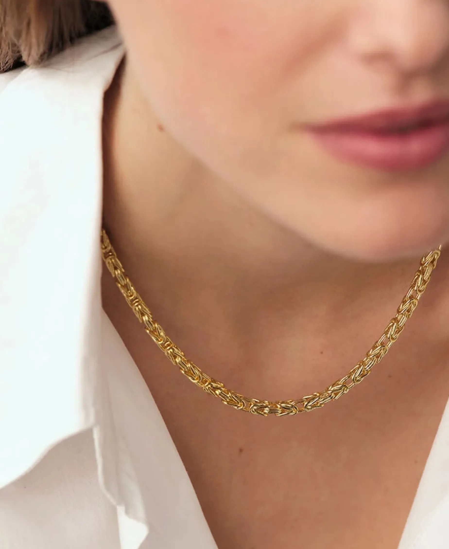 Collar Corto Bizantina AGATHA París Dorado | 02680412-157-TU