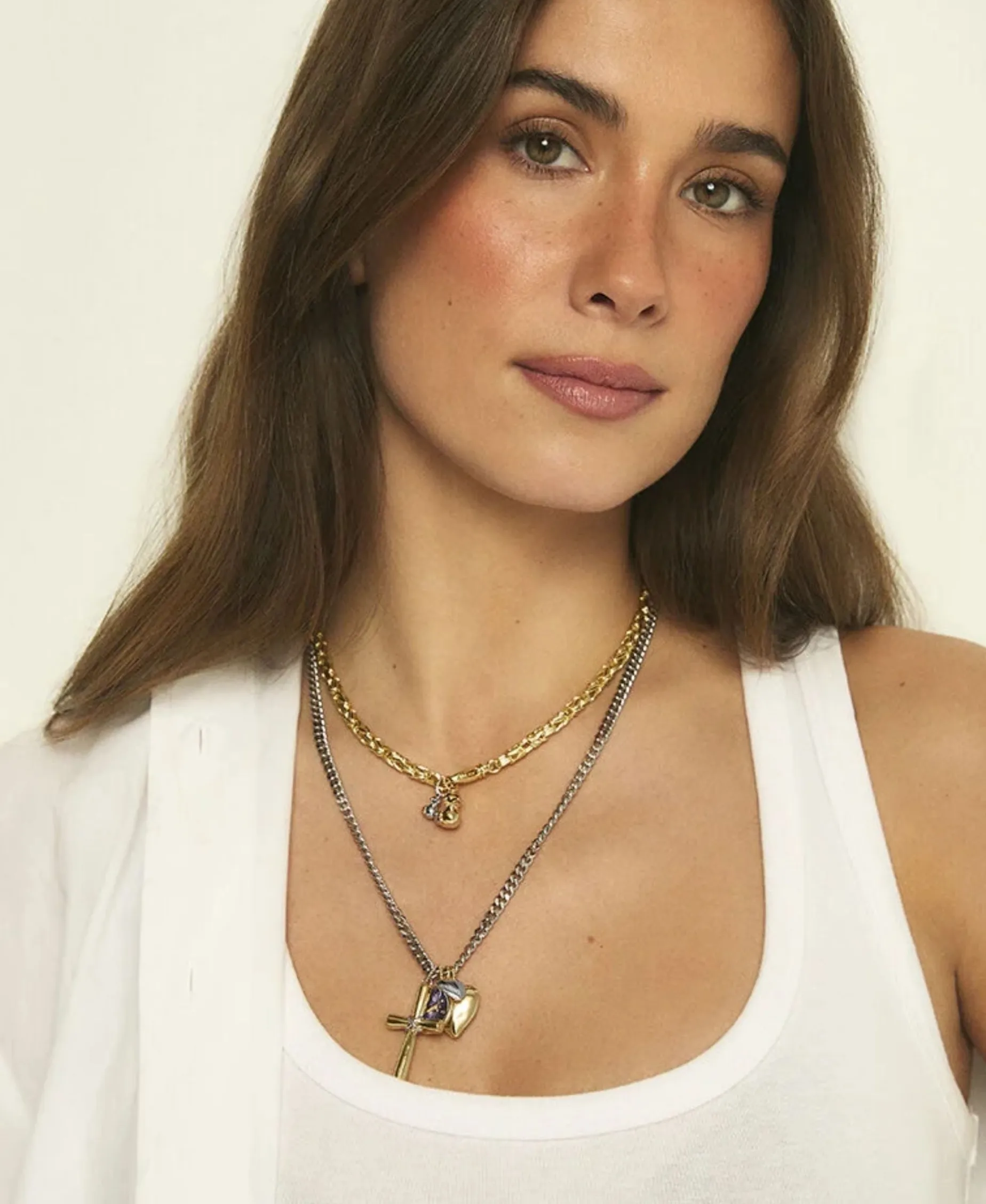 Collar Corto Bizantina AGATHA París Dorado | 02680412-157-TU