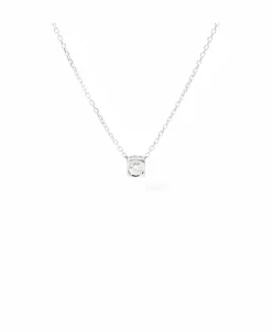 Collar Dinh Van Le Cube Diamant XS Oro Blanco | 608312