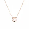 Collar Dinh Van Le Cube Diamant M Oro Rosa | 608115
