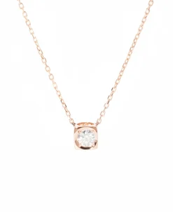 Collar Dinh Van Le Cube Diamant M Oro Rosa | 608115