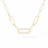 Collar Dinh Van Maillon Pequeño Oro Amarillo | 660421