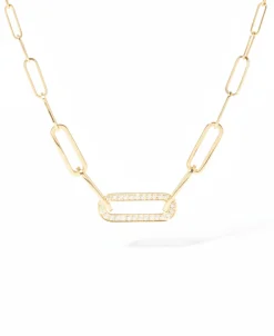 Collar Dinh Van Maillon Pequeño Oro Amarillo | 660421