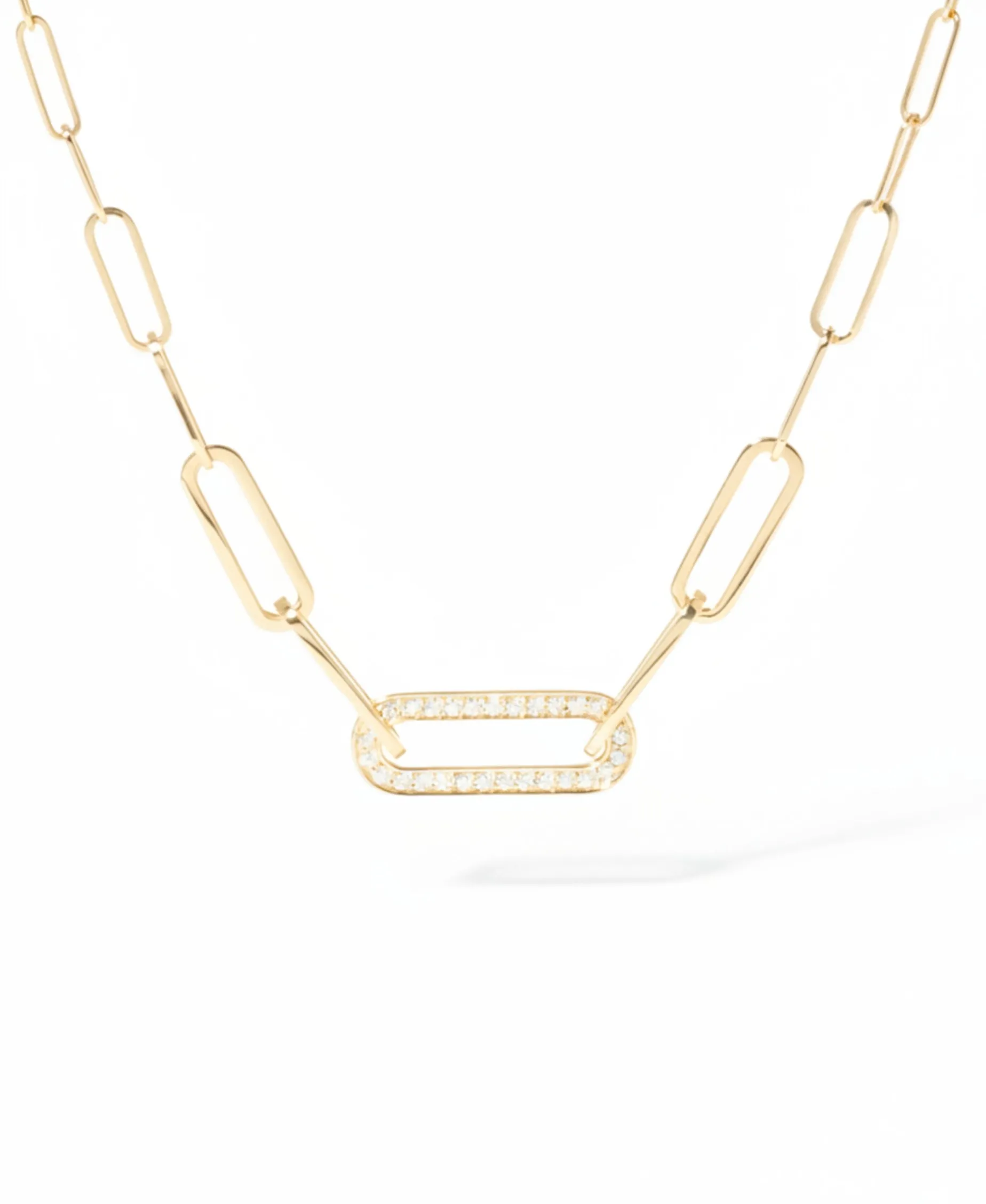 Collar Dinh Van Maillon Pequeño Oro Amarillo | 660421