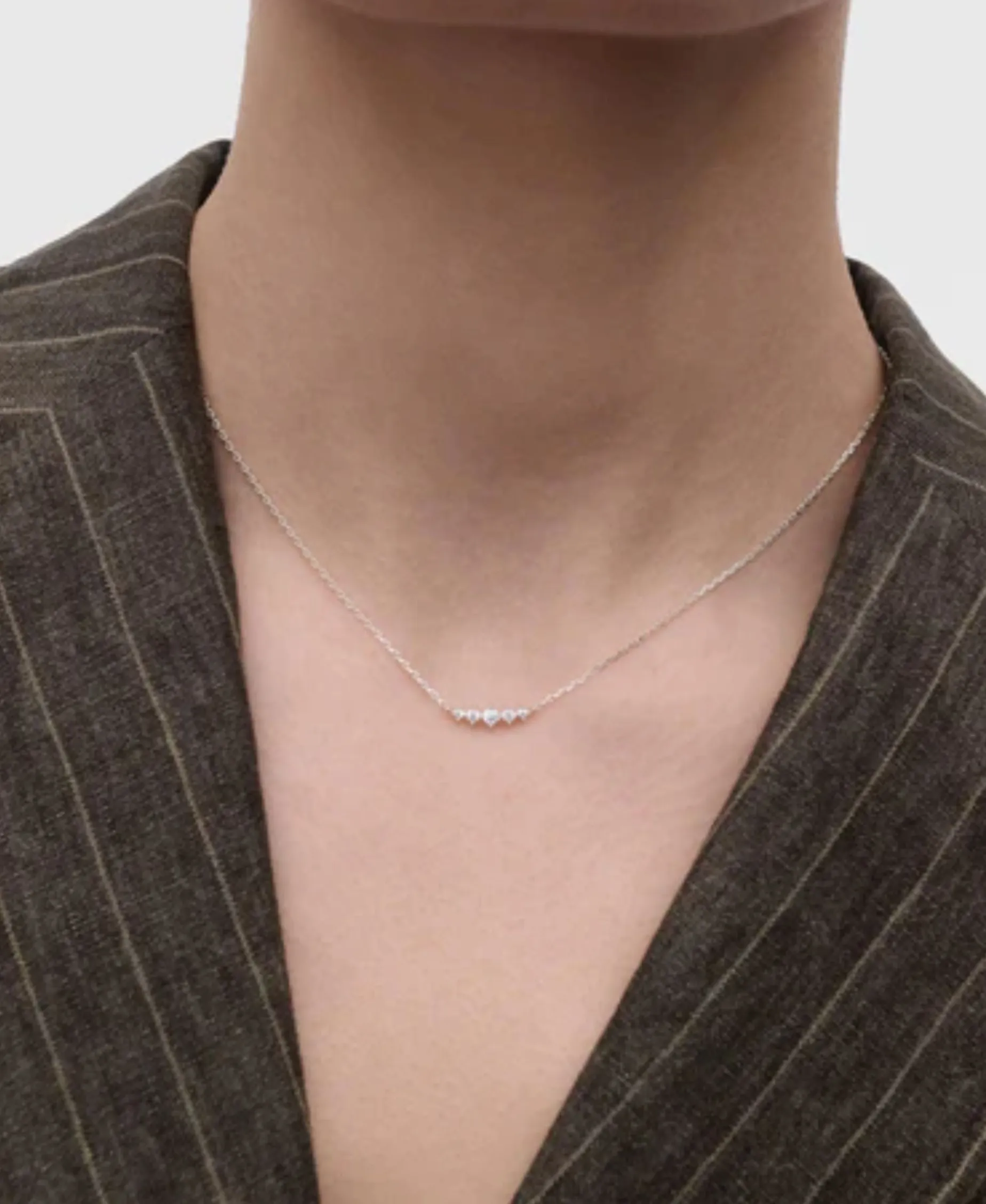 Collar Estela PDPAOLA Plata con Baño de Oro 18K y Circonitas Blancas | CO02-B61-U