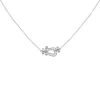 Collar FRED Force 10 Oro Blanco Diamantes | 7B0281
