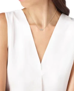 Collar FRED Force 10 Oro Blanco Diamantes | 7B0281
