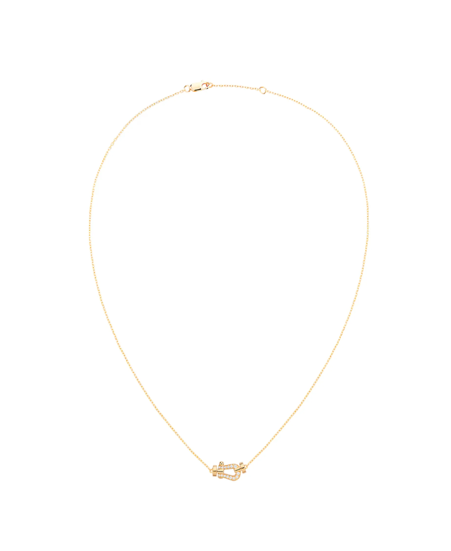 Collar FRED Force 10 Rise Oro Amarillo y Diamantes | 7B0279