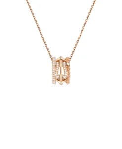 Collar FRED Force 10 Rise Oro Rosa Diamantes | 3B0312