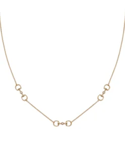 Collar Gucci Horsebit Multi Oro Rosa | YBB83759600100U
