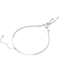 Collar Libélula Ariana Grande x Swarovski Baño de Rodio Cristales y Circonita | 5737424