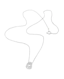 Collar Mattioli Mini Puzzle Con Diamantes En Oro Blanco | MCT054B102W