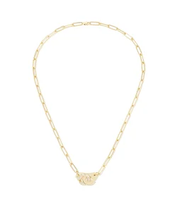 Collar Menottes Dinh Van R12 Oro Amarillo y Diamantes - 652211