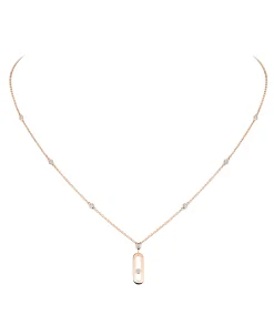 Collar Messika Largo Move Uno Oro Rosa | 10111-PG