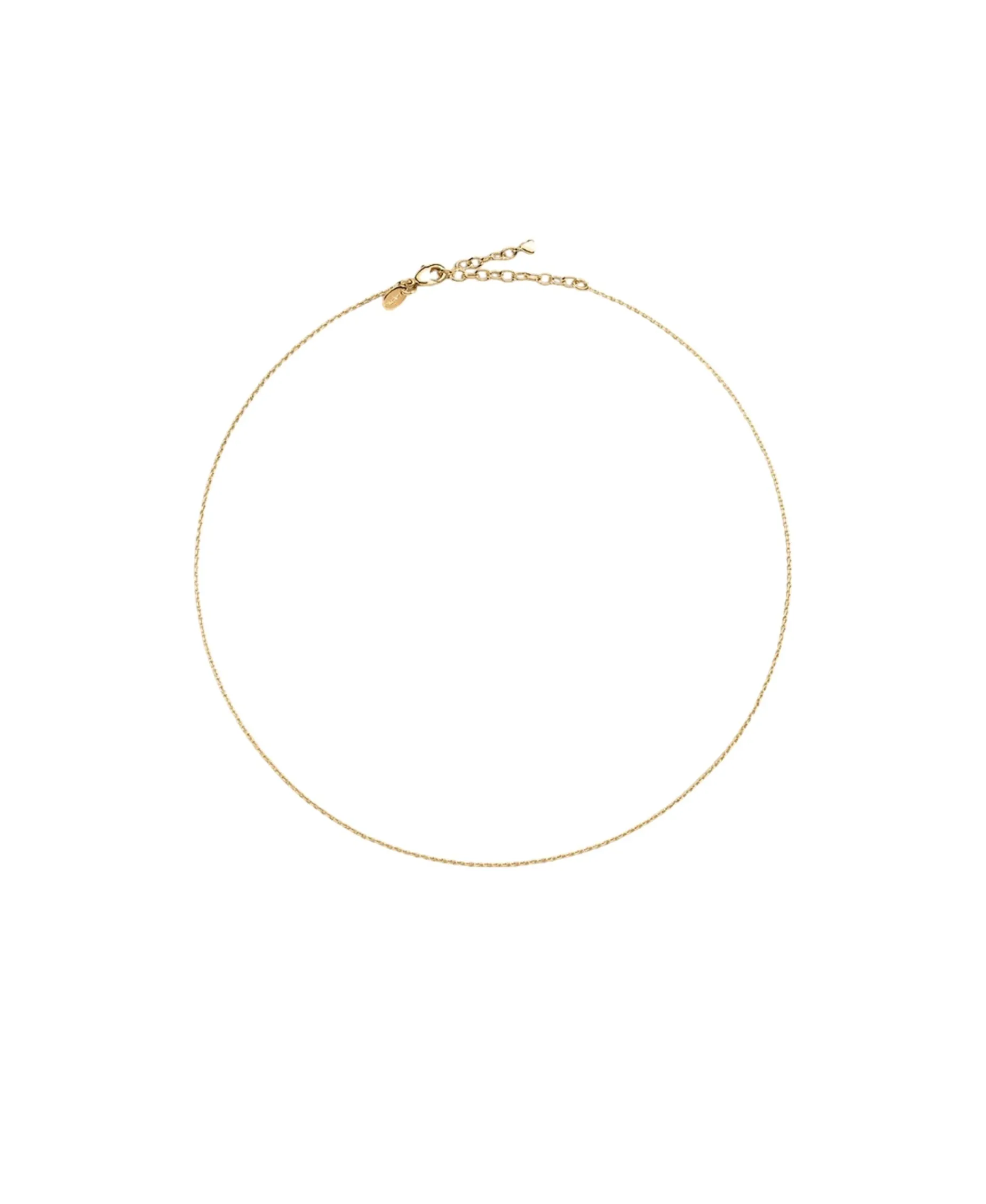 Collar Midi Lucky Pavé AGATHA París Dorado | 02681173-157-TU