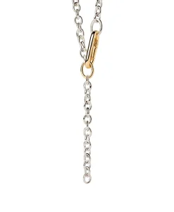 Collar PDPAOLA Cadena Beat Plata | CO02-625-U