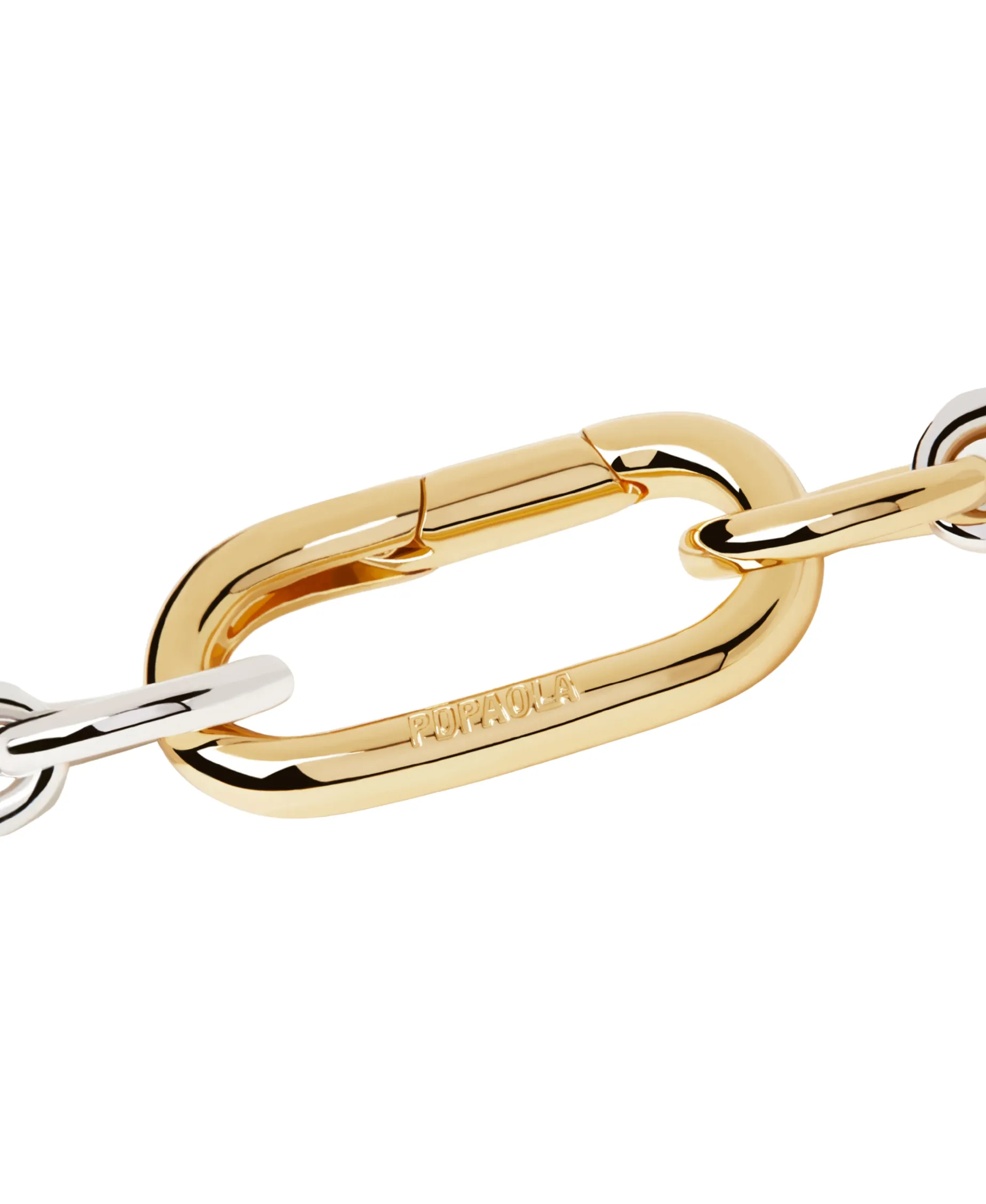 Collar PDPAOLA Cadena Beat Plata | CO02-625-U