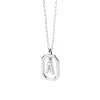 Collar PDPAOLA Mini Letter A Plata | CO02-512-U