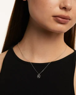 Collar PDPAOLA Mini Letter L Plata | CO02-523-U